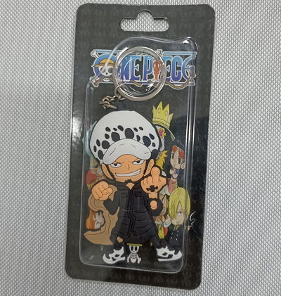 Trafalgar D. Water Law Llavero de goma Plano One Piece