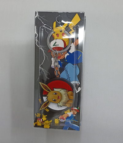 Eevee 01 Llavero Antiestrés Metálico Tipo Spinner Pokemon
