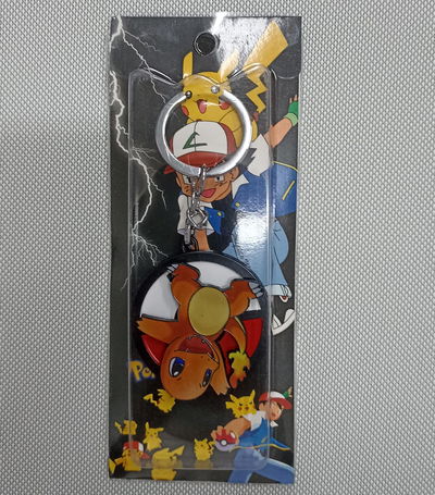 Charmander 01 Llavero Antiestrés Metálico Tipo Spinner Pokemon