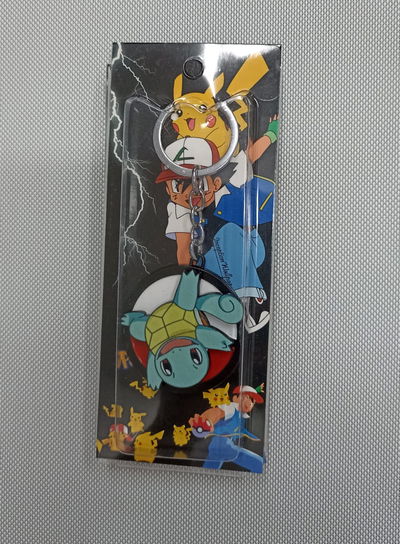 Squirtle 02 Llavero Antiestrés Metálico Tipo Spinner Pokemon