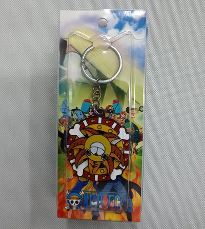 Thousand Sunny Llavero Antiestrés Metálico Tipo Spinner One Piece