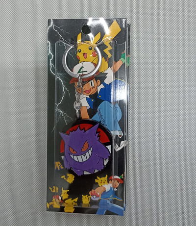 Gengar 01 Llavero Antiestrés Metálico Tipo Spinner Pokemon