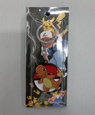 Charmander 02 Llavero Antiestrés Metálico Tipo Spinner Pokemon