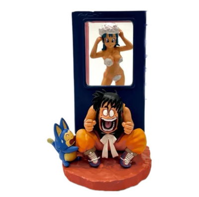Diorama Bulma y Yamcha 12cm Figura Dragon Ball con caja