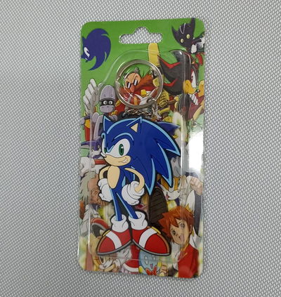 Sonic Llavero de goma Plano Sonic 02