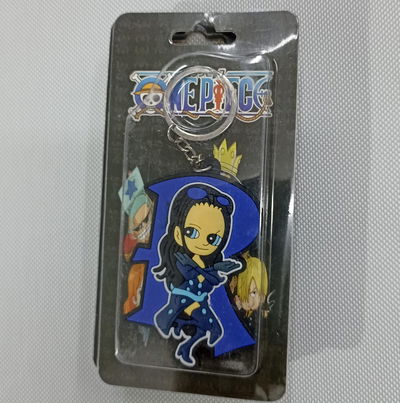 Nico Robin Llavero de goma Plano One Piece
