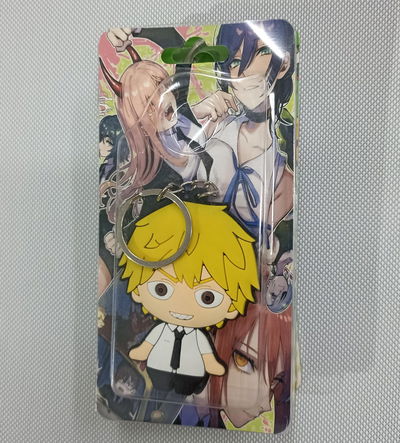 Denji Llavero de goma Plano Chainsaw Man