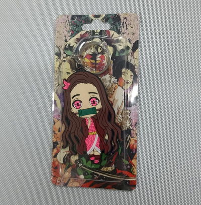 Nezuko kamado Llavero de goma Plano Demon Slayer - Kimetsu no Yaiba 02