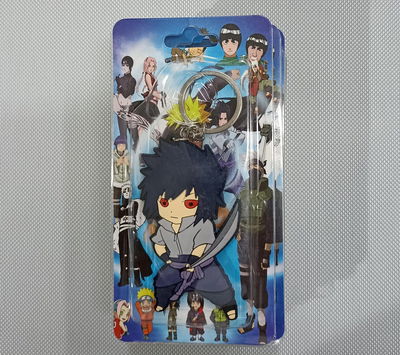 Sasuke Uchiha Llavero de goma Plano Naruto 02