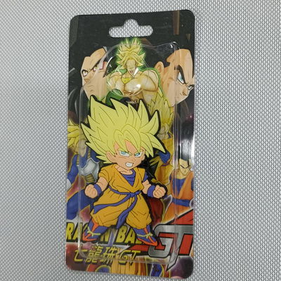 Goku ssj 01 Llavero de goma Plano Dragon Ball