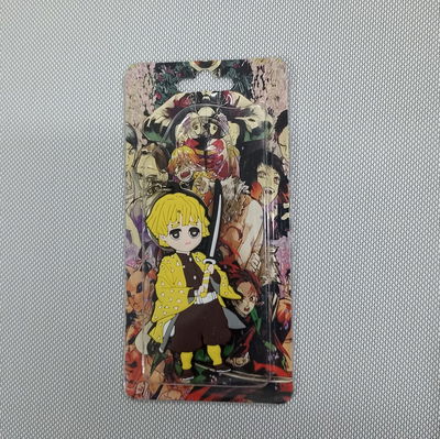 Zenitsu Agatsuma Llavero de goma Plano Demon Slayer - Kimetsu no Yaiba 03