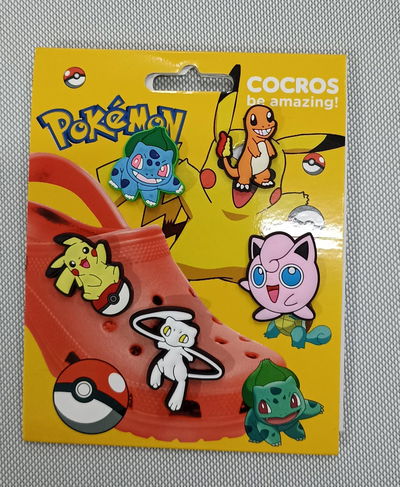Set 5 Pines de Crocs Pokemon 08