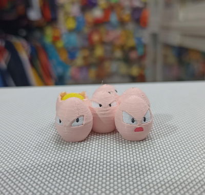 Exeggcute Pokemon impresión 3D - 3cm aprox