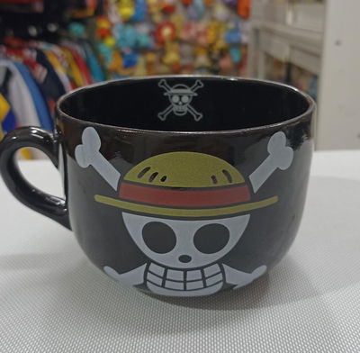 Taza Tazón cerámica One Piece, Calavera 03