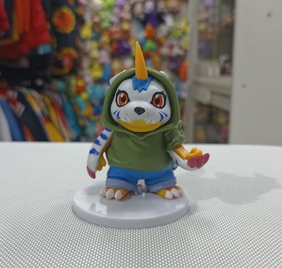 Gabumon disfraz deMatt cosplay Gashapon Figura 5/7cm Digimon