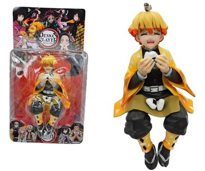 Zenitsu Agatsuma sentado Figura Kimetsu no Yaiba - Demon Slayer - Blister