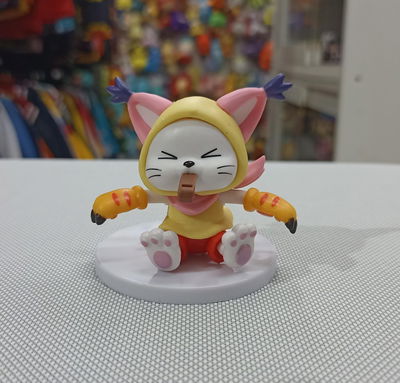 Gatomon disfraz de Hikari cosplay Gashapon Figura 5/7cm Digimon