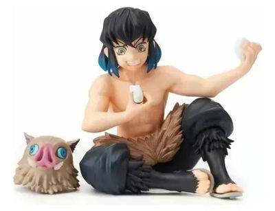 Inosuke Hashibira Sentado Figura Kimetsu no Yaiba - Demon Slayer en Caja