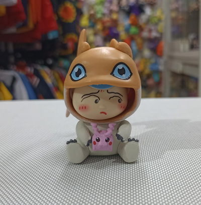 Niño Chibi disfraz de Patamon cosplay Gashapon Figura 5/7cm Digimon