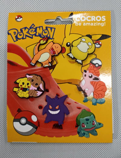 Set 5 Pines de Crocs Pokemon 05