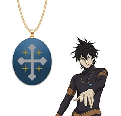 Colgante collar Dorado Yuno de Black Clover