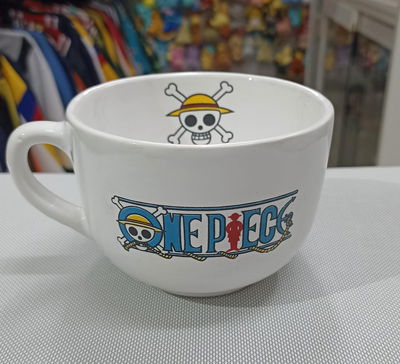 Taza Tazón cerámica One Piece, Calavera 04