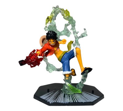 Luffy second attack Figura One Piece con caja 