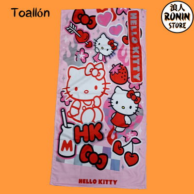 Toallon Kitty - Sanrio