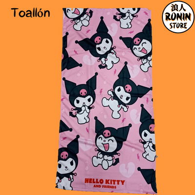 Toallon Kuromi - Sanrio