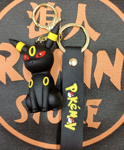 Umbreon Llavero de Goma Personaje de Pokemon