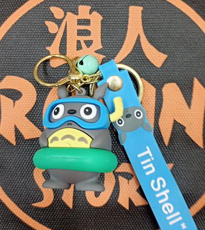 Totoro 01 Llavero de Goma Personaje Studio Ghibli