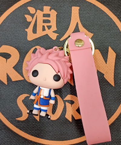 Natsu Llavero de Goma Personaje Fairy Tail