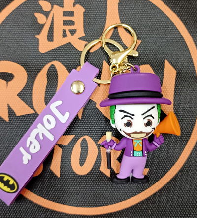 Joker 02 Llavero de Goma Personaje Batman DC