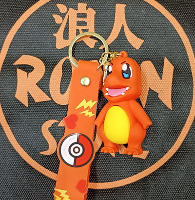 Charmander 04 Llavero de Goma Personaje de Pokemon