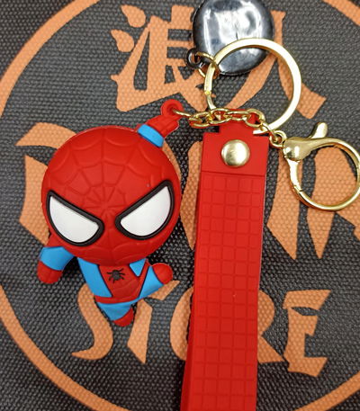 Spiderman 11 Llavero de Goma Personaje Marvel