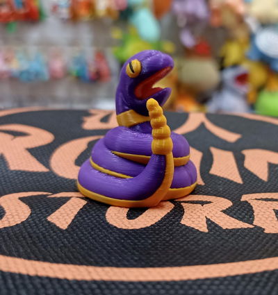 Ekans Pokemon impresión 3D - 3cm aprox