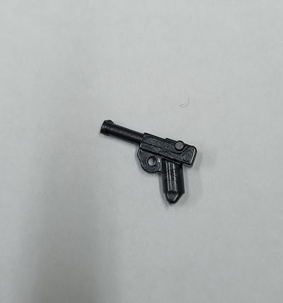 Arma de Fuego Revolver 1cm Genérico Color Negro - Accesorios de Figura 230