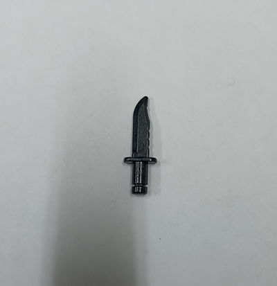 Cuchillo 2cm Genérico Color Negro - Accesorios de Figura 235