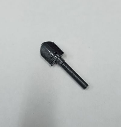Pala Soldado 3cm Genérico Color Negro - Accesorios de Figura 239