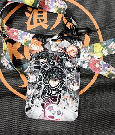 Blue Lock 04 Porta Sube - Porta Tarjeta con relieve y correa 