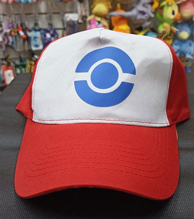 Gorra Ash pokeball azul Pokemon