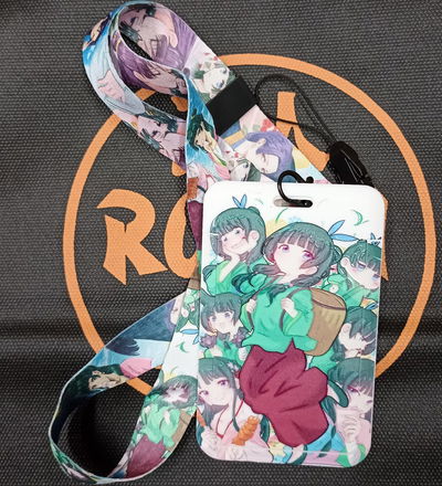 Mao Mao 01 Porta Sube Kusuriya no Hitorigoto - Porta Tarjeta con relieve y correa 