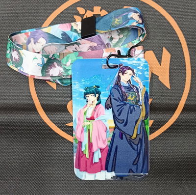 Mao Mao 04 Porta Sube Kusuriya no Hitorigoto - Porta Tarjeta con relieve y correa 