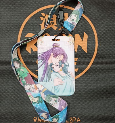 Mao Mao 02 Porta Sube Kusuriya no Hitorigoto - Porta Tarjeta con relieve y correa 