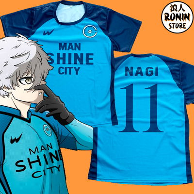 Seishiro Nagi Man Shine City Remera camiseta Blue Lock - Bluelock - Varios talles