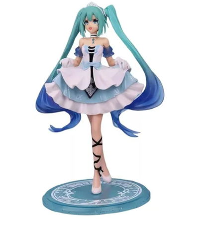 Hatsune Miku 01 Figura Vocaloid 20cm aprox Sin Caja