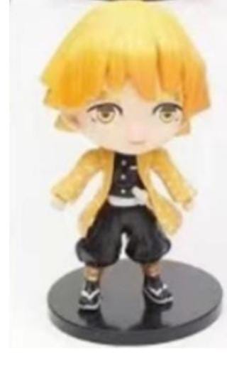 Zenitsu Agatsuma 01 Gashapon Figura Kimetsu no Yaiba - Demon Slayer