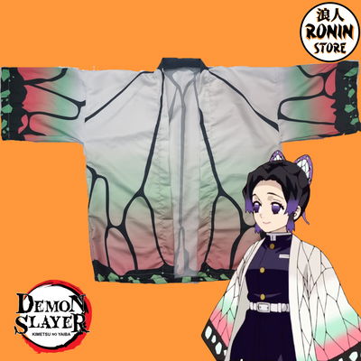 Shinobu Haori / Kimono talle único Kimetsu no Yaiba - Demon Slayer