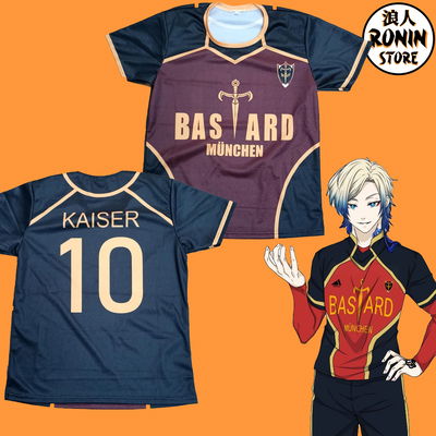 Michael Kaiser Remera camiseta Bastard München Blue Lock - Bluelock - Varios talles