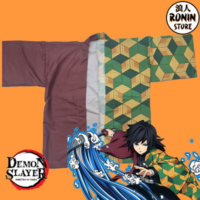 Tomioka Haori / Kimono talle único Kimetsu no Yaiba - Demon Slayer